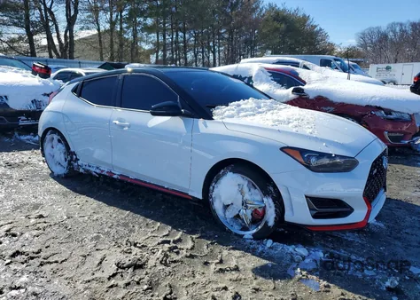 2021 Hyundai Veloster N from USA, damaged, VIN KMHT36AH6MU010389